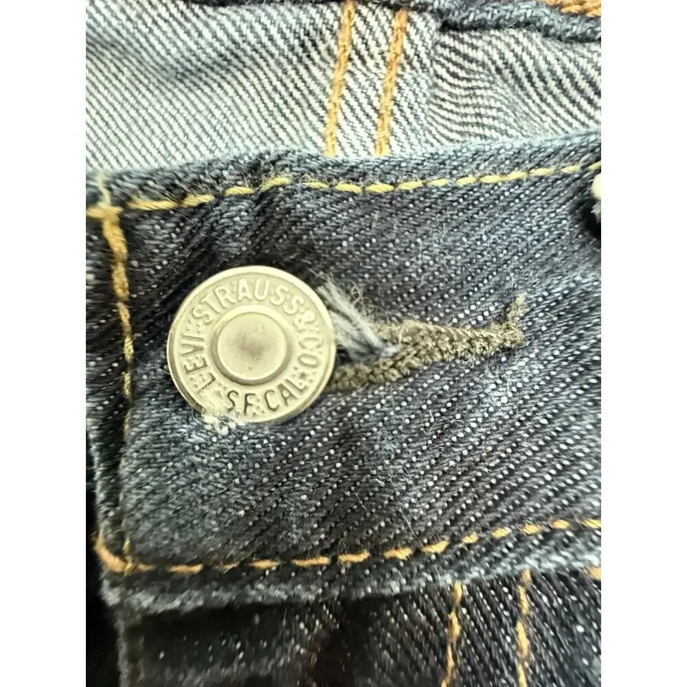 Levi's 514 Jeans Mens Reg Fit Straight Leg Cotton Blend Denim 34x30